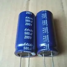 

high quality ELECTROL CAPACITOR 200V 560uF 18*45MM for LCD power supply board