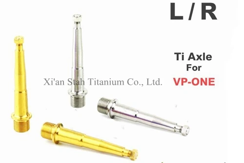 Titanium Folding Bike Bicycle Pedal Axles / Spindles / Shafts 55g/pair For CROPS VP-ONE VP ONE VPONE Primary / Gold Titanium Folding Bike Bicycle Pedal Axles / Spindles / Shafts 55g/pair For CROPS VP-ONE VP ONE VPONE Primary / Gold