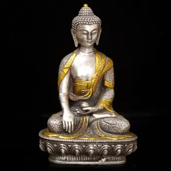 

Vintage Tibet copper Gilt Tibetan Buddhism Statue ---- Vajrasattva