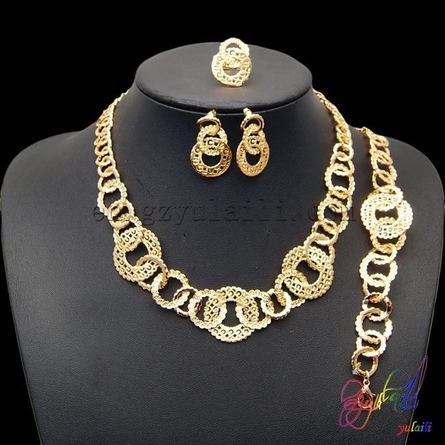 

Yulaili Fashion Jewelry Set Pomposity Semi-precious Stones Jewelry Set