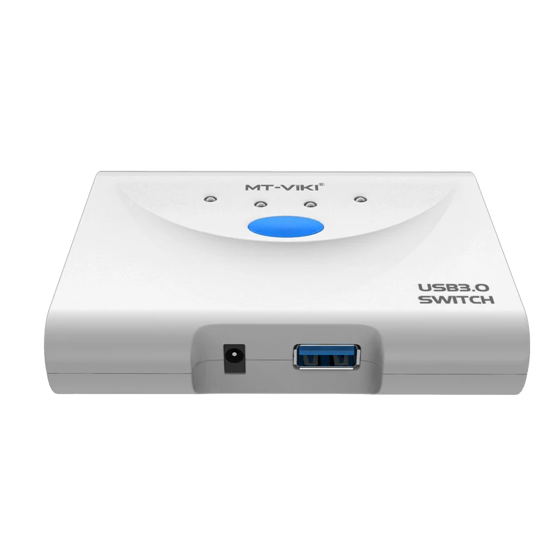 MT-VIKI USB3.0 sharing switch type-B 4 port usb3.0 hub printer sharing switch Four in and one out MT-SW341