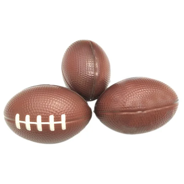 Регби пены шарики для сжимания для снятия стресса, расслабляемые реалистичные бейсбольные спортивные мячи (12 шт)