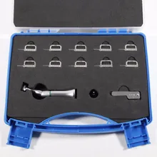 Стоматологическая межпроксимальная зачистки 4:1 угловая наконечник Калибр линейка полоски