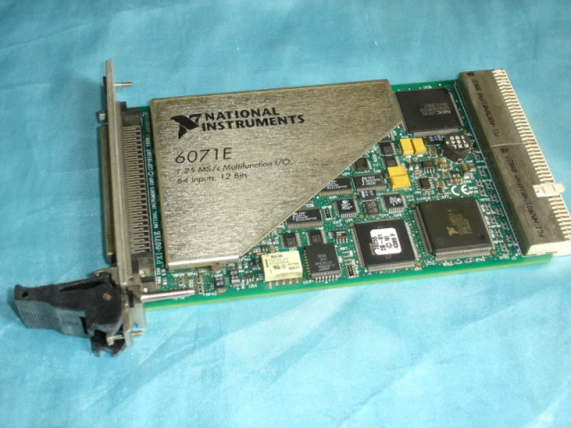 

For PXI-6071E Communication Data Acquisition DAQ Card--NI National Instruments (Spot) USED