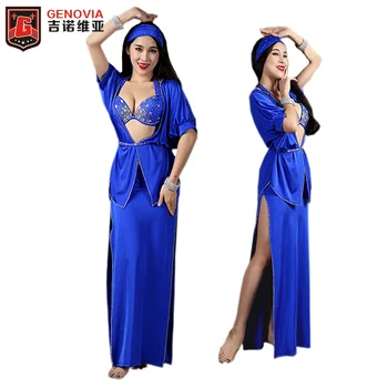 

Women's Oriental Dance Belly Dance Costume Suits One-piece Long Skirt Dress