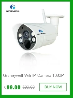 Graneywell Wi-Fi Камера 1080 P HD видеонаблюдения Камера охранных Беспроводной Камера Видеоняни и радионяни ИК ночного наблюдения Камера