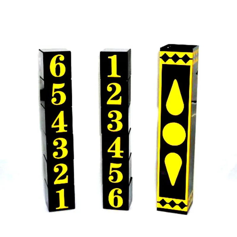 Cuba A Libre (PVC version) Magic Tricks Magician Block/Dice Exchange Magie Stage Illusions Gimmick Props Comedy Mentalism magic props listen dice
