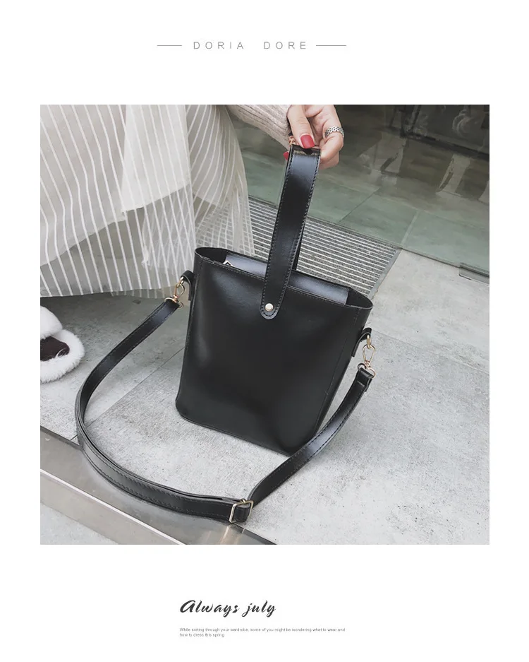 Новая роскошная женская кожаная сумка высокого качества на плечо брендовая дизайнерская крошечные сумочки через плечо модные женские сумки ведро