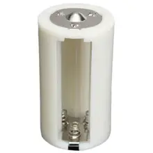 2x параллельная батарея держатель адаптера 1,5 в выход коробка конвертации 3 AA в 1 D размер Прямая поставка 13 февраля