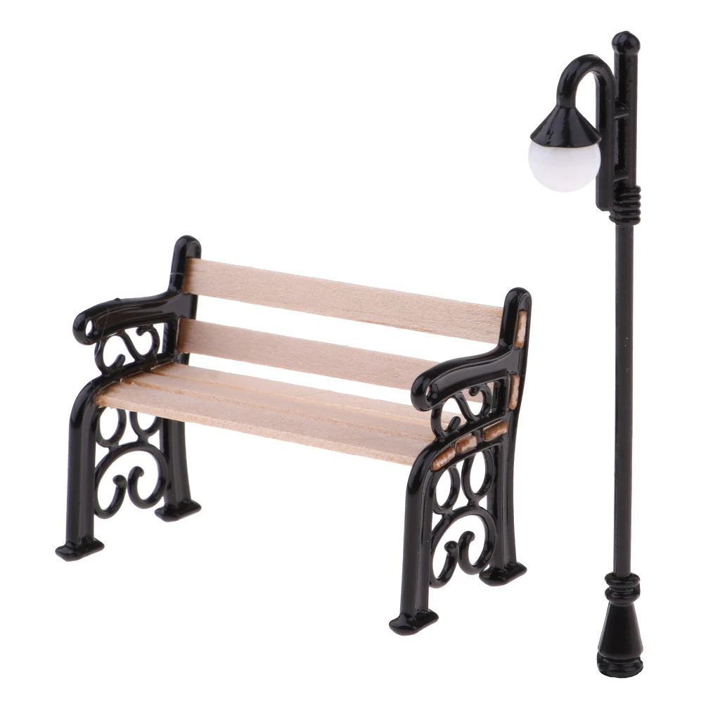 mini wooden bench