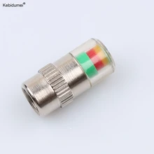 Kebidumei шин Монитор Клапан манометра колпак сенсор индикатор глазное предупреждение воздуха Манометр 4 шт./лот 2,4 Бар