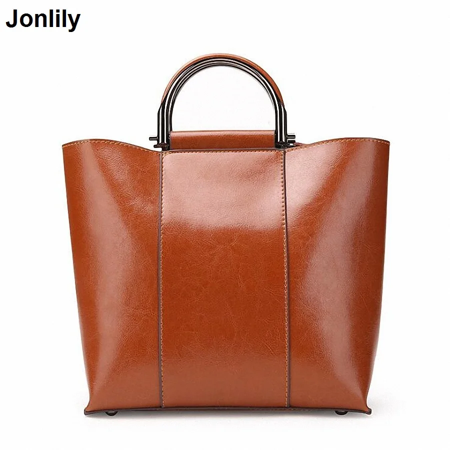 

100% LUXURY Genuine Leather Women Shoulder Bag Brand Designer Cowhide genuine leather handbags Crossbody bag Totes SLI-375