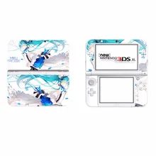 Hatsune Miku виниловая наклейка на кожу для нового 3DS XL Skins наклейка s для нового 3DS LL виниловая Защитная Наклейка