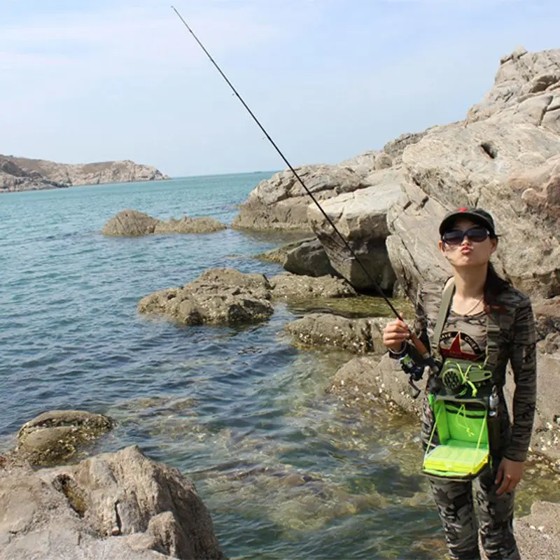 

Fishing Tackle Storage Bags Case Cover Waist Packs Chest Bag Leg Pack Camouflage Camo Fly Fishing Rod Bag Fishing Bag Pocket