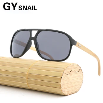 

GY Retro Wood Sunglasses Men Bamboo Sunglass Women Brand Designer vintage Mirror female Sun Glasses male Shades in wood box uv