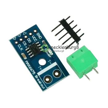 

MAX6675 K Type Thermocouple Thermometers Converter Board for Arduino SPI Interface Module for Arduino 50ma DIY Terminal