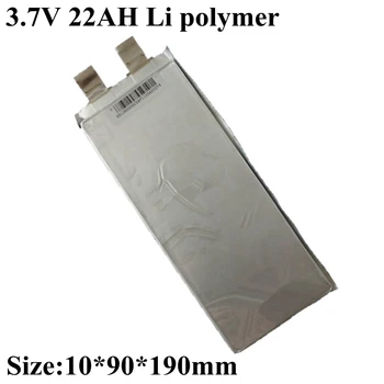 

Brand 3.7v 22Ah 3.8v Lithium Cobalt Oxide Battery 20C Max Discharge 400A High Current for Diy Pack Bateria 12v 20ah Power Tools