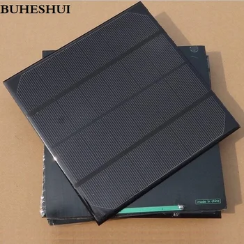 

BUHESHUI 4.5W 5V 6V Polycrystalline Monocrystalline Solar Cell Solar Panel For Battery Mobile Phone Charger Education 165*165MM