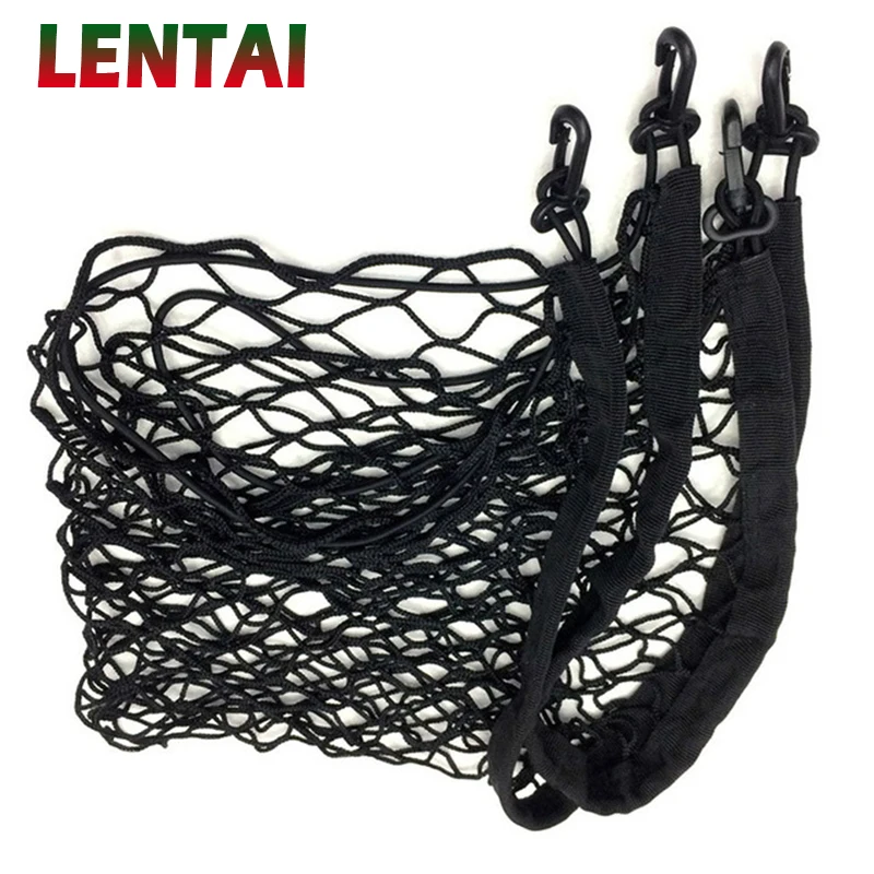 

LENTAI For BMW e46 e39 e90 e60 e36 f30 f10 e30 x5 e53 f20 Abarth Cadillac Auto Car Trunk Luggage Storage Nylon Elastic Mesh Net