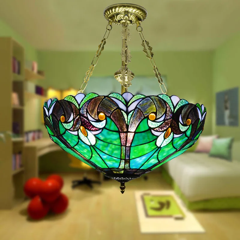 

light green retro pendant light living room lighting simple balcony aisle restaurant iron bedroom pendant lamps Z113612