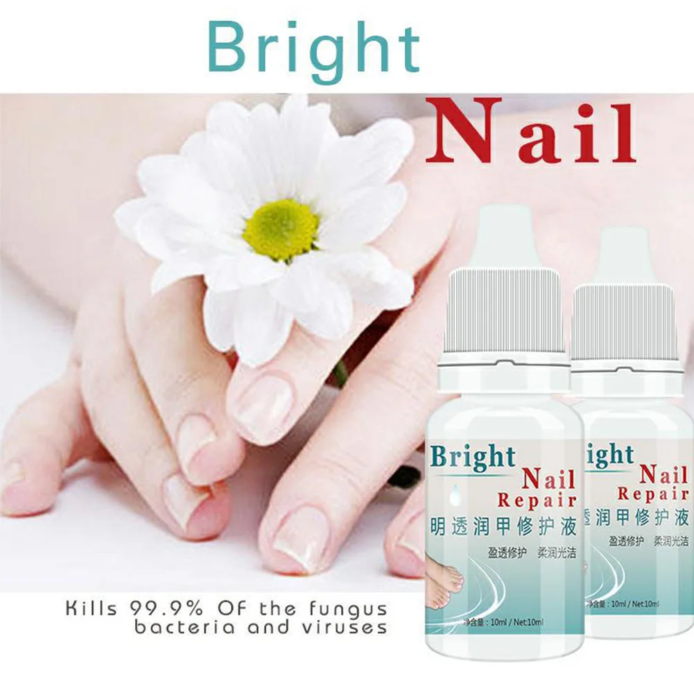 

10ml Herbal Fungus Removal Sterilization Smooth Nourish Nail Treatment Natural Bright Professional Nail Repair Essential Oil
