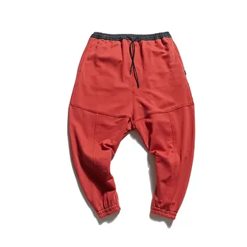 

2018 new trend feet pants Fashion harem pants Slim feet casual pants
