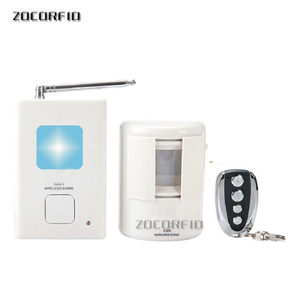 

Newest Wireless X861 mall security/villa anti-theft/Infrared Motion Sensor Detector Alarm Remote Home Security System