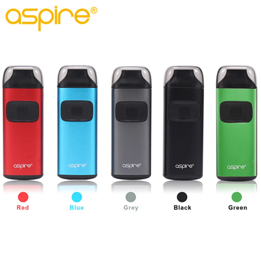 Aspire Breeze Оригинал комплект все-в-одном ручка комплект электронная сигарета 2 мл стартовый набор с баком электронная сигарета вейпер 650 мАч