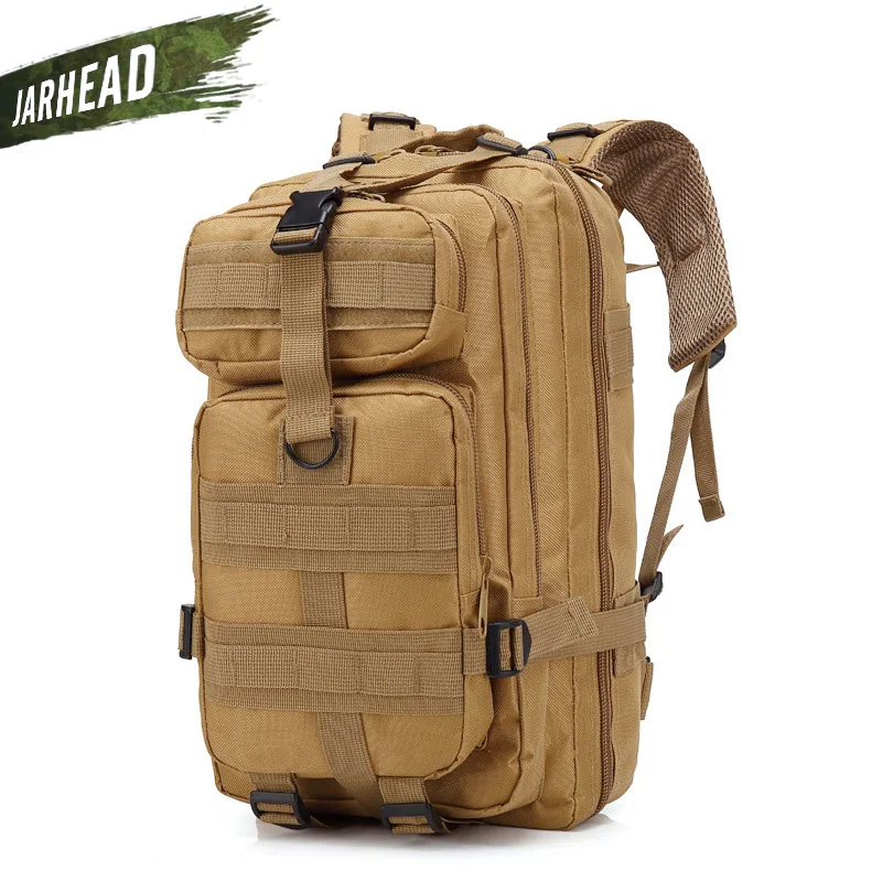 

3P Military Army Tactical Backpack Outdoor Camping Men's Rucksack Oxford For Cycling Hiking Sports Climbing Camouflage Knapsack