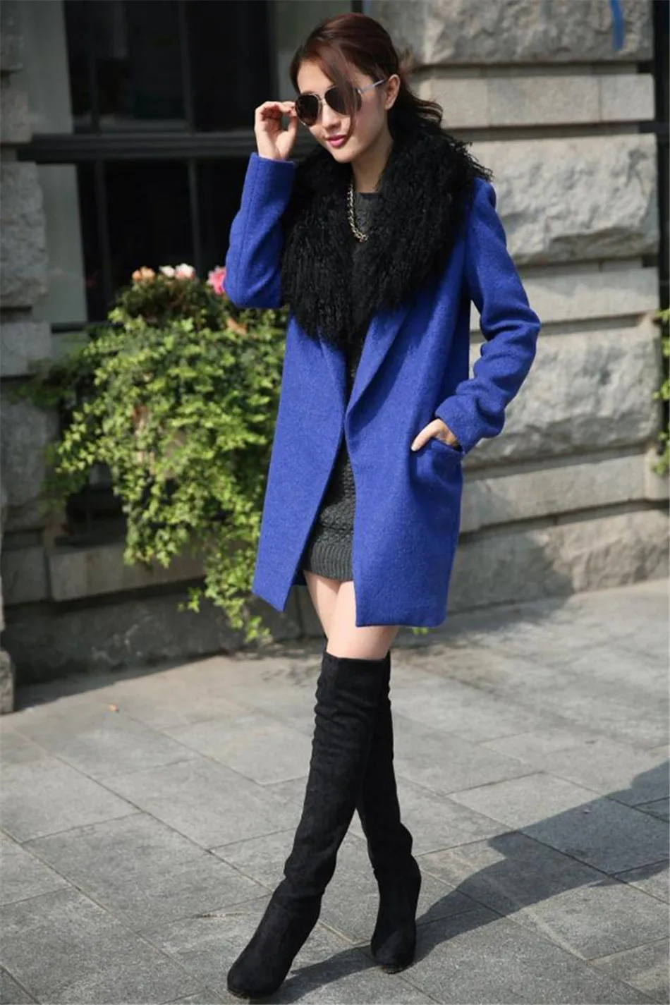 

Mongolian Lamb Fur Collar Mongolian Fur Collar Scarf Neckwamer Shawl Wrap Removable Collar Black Lamb Fur Wrap Grey White