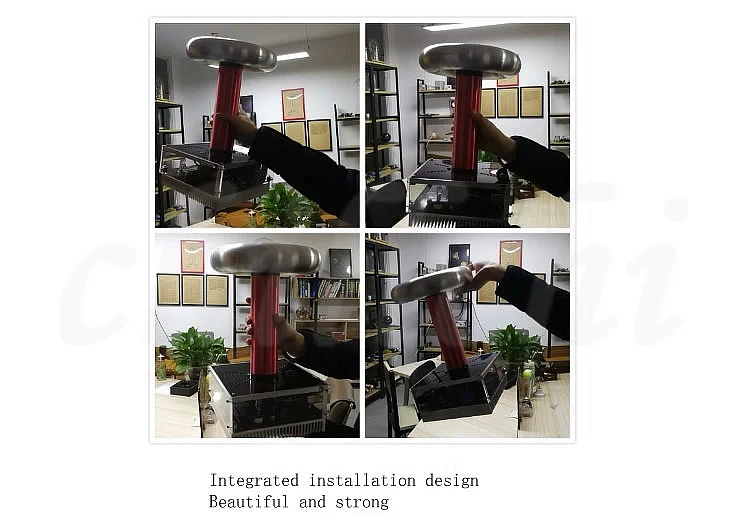 0,5 м молния Тесла катушка DRSSTC/Музыка Тесла катушка/искусственная молния/эксперимент дисплей