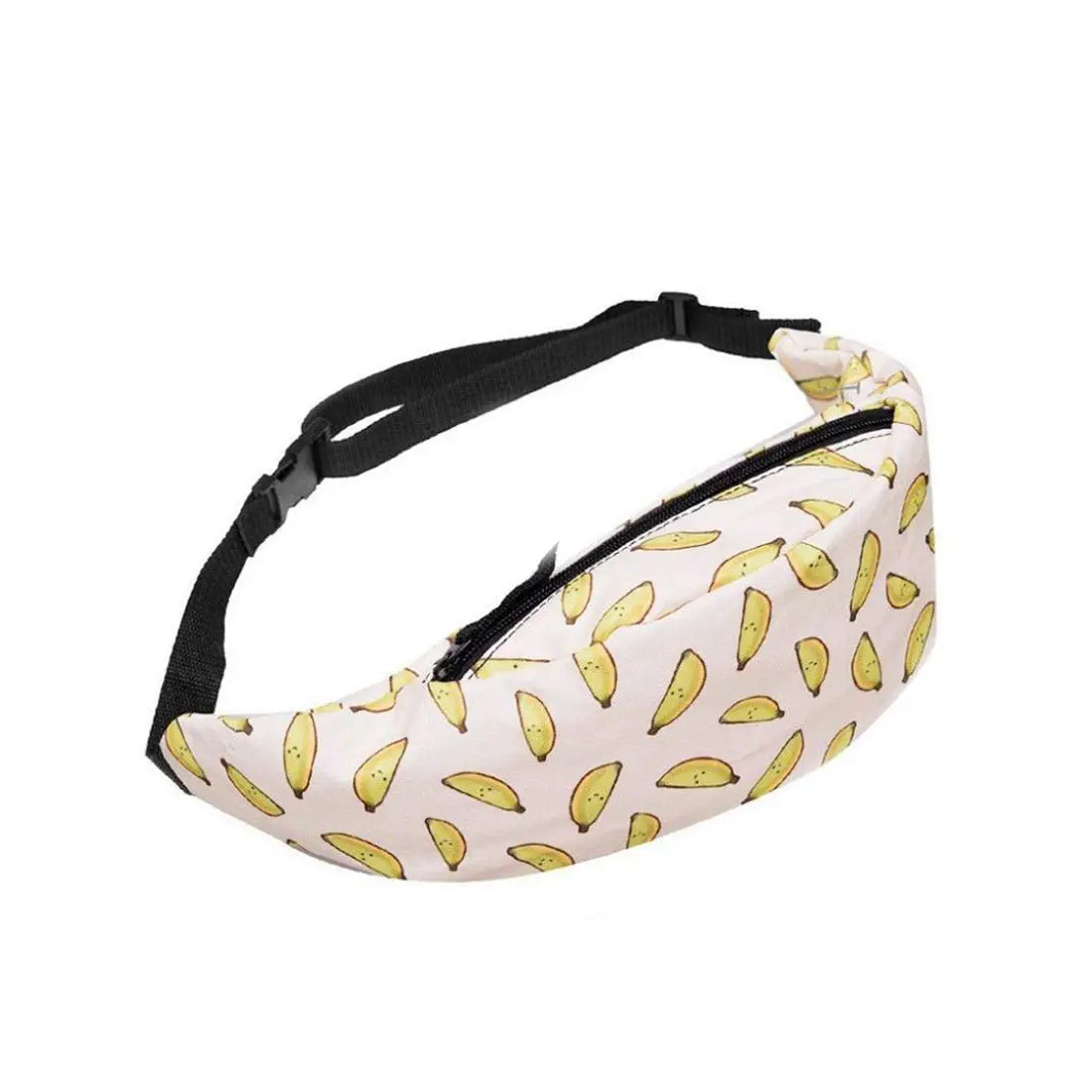 ABDB 2018 Fashion full bandana Yellow 3d printing fashion waist bag
