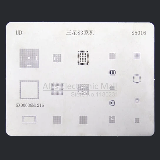 BGA STENCILS REBALL REWORK DIRECTLY HEAT REBALLING MOBILE PHONE iPHONE 4