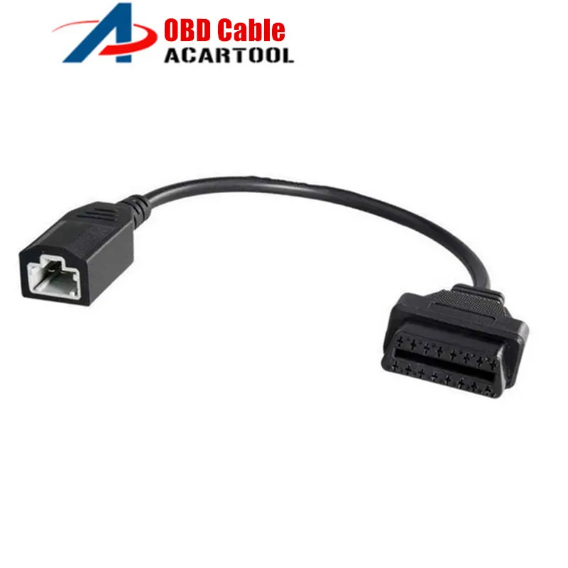 Разъем диагностического кабеля OBD OBD2 для Honda 3 контактный 16 свинцовый кабель OBD1