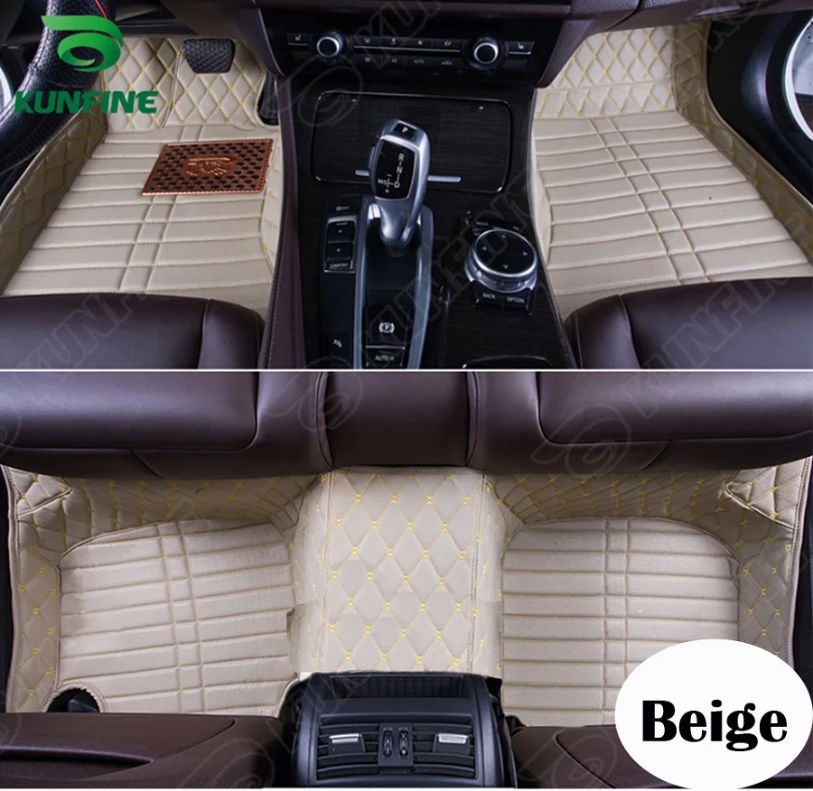 car floor mat -D- Beige