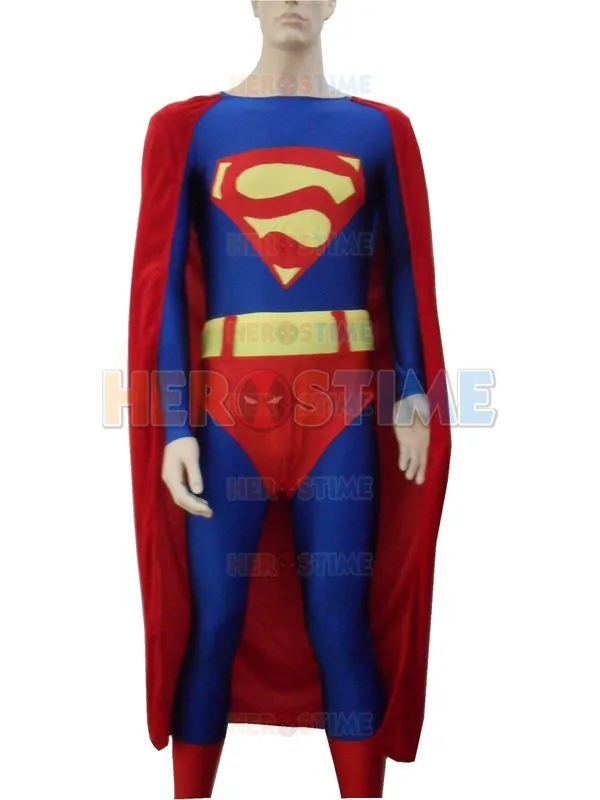 Взрослый/Детский мужской s/Wo мужской s Хэллоуин Косплей костюмы Супермена мальчик/Мужчины спандекс лайкровый зентай материал костюм супергероя 2XS-6XL