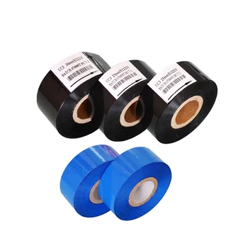 

Width 30mm length 100m expire date code printing ribbon for packing plastic bags