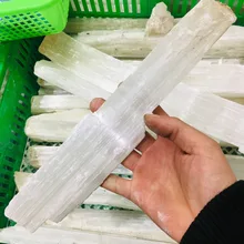 23 см палочки селенита из Белого Гипса кристаллы палочки лезвия