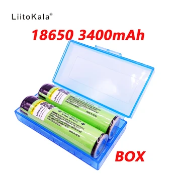 

2019 2PCS New protected Liitokala 18650 3400mAh battery NCR18650B rechargeable Li-lon with original PCB 3.7V