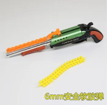 

PUBG 6mm rubber bb Gun Paintball Pistol & Soft Bullet CF b22 Plastic Kids Toys