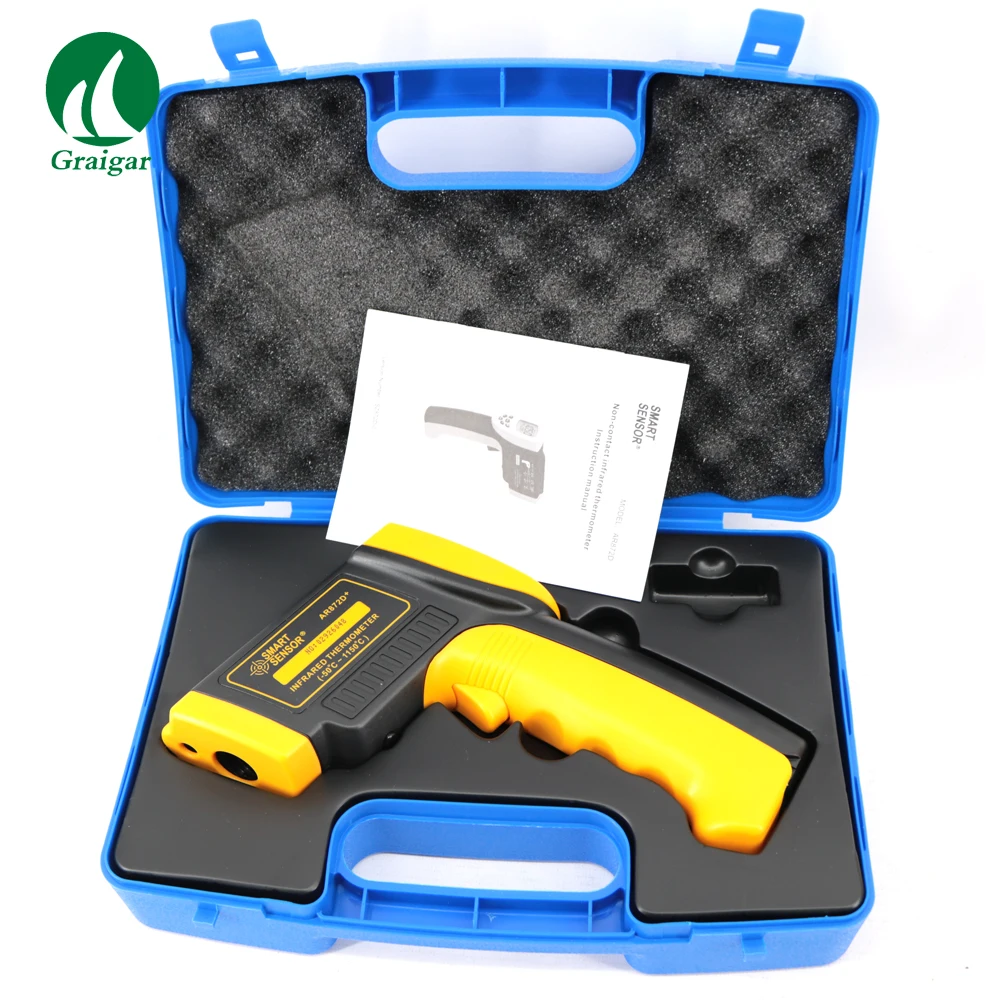 

Smart Sensor AR872D+ Digital Non Contact Infrared Thermometer Digital Thermometer