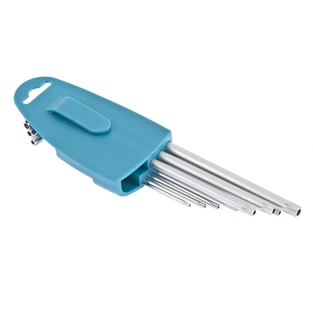 Набор ключей имбусовых TORX-TT GROSS 16408 (Легированная сталь, 9 ключей, антикоррозийное покрытие)