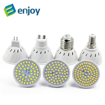 Bright MR16 GU10 Lampada LED Bulb E27 220V 110V Bombillas LED Lamp E14 Spotlight 3W 5W 7W 9W Lampara Spot Light GU5.3 Spotlight