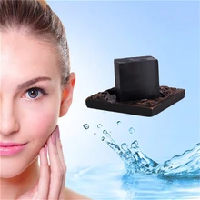 Активная энергия из черного бамбукового угля, мыло для лица, для тела, для спины, для шеи, прозрачное антибактериальное осветление веснушек, медицинское мыло для здоровья