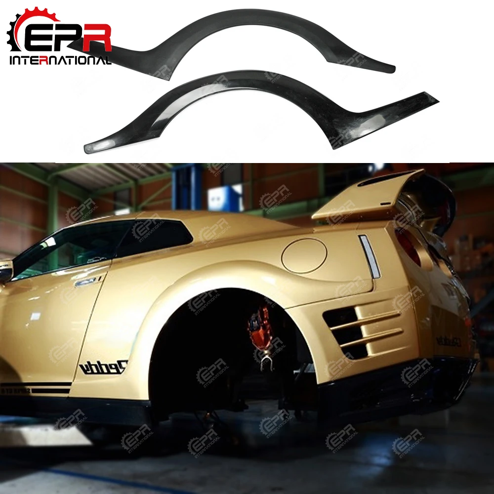 Стайлинг автомобиля для Nissan R35 GTR 12'Ver TS Style FRP стекловолокно заднее крыло