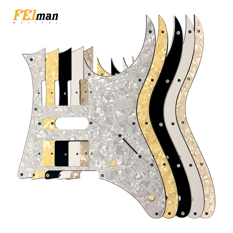 

Pleroo Guitar accessories pickguards suit for Ibanez RG 350 EX Japan MIJ Guitar Humbucker Pickup Scratch Plate