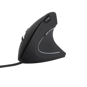 

VOBERRY USB Wired Mouse 3200 DPI 2 Buttons Gamer Mouse LED Backlit Ergonomic Arc 3D Game Vertical Mouse For PC Gaming Laptop