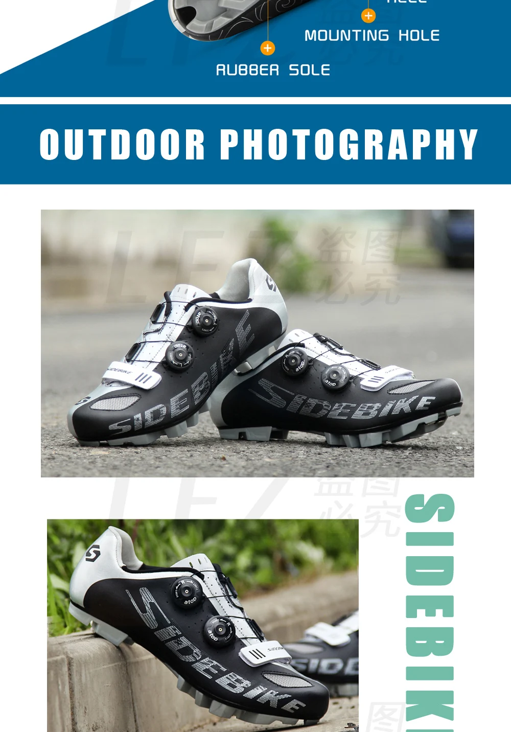 sidebike mtb shoes men professional cycling shoes mountain bike bicycle sneakers nylon sole sapatilha comfortable breathable