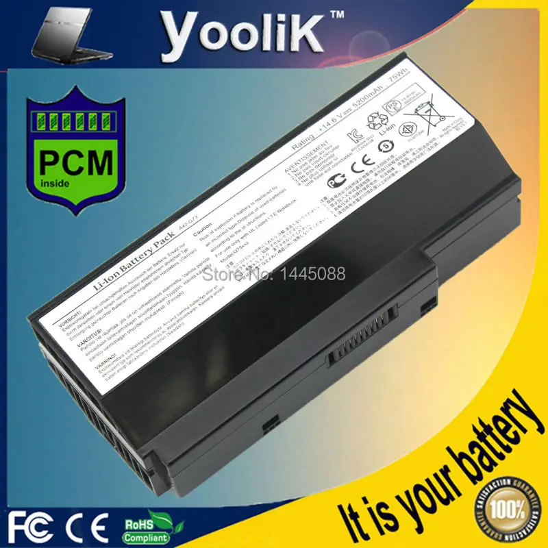 Laptop Battery for Asus G73 G73g G73s G73jw G53s G53sx G53sw G73JH-BST7 G73JH-RBBX09 G73JH-X3 G73JH-X5 G73JW-FHD-TZ152V |