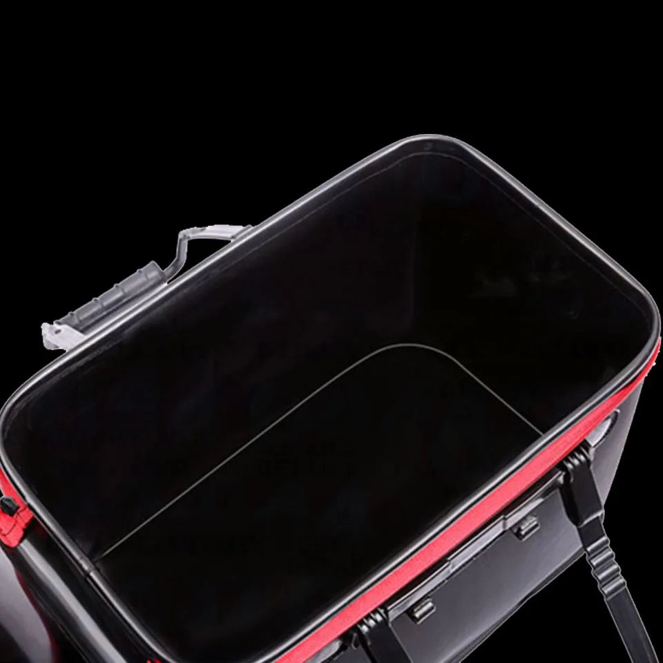  WALK FISH Portable EVA Fishing Bag Collapsible Fishing Bucket Live Fish Box Camping Water Container - 32964540854